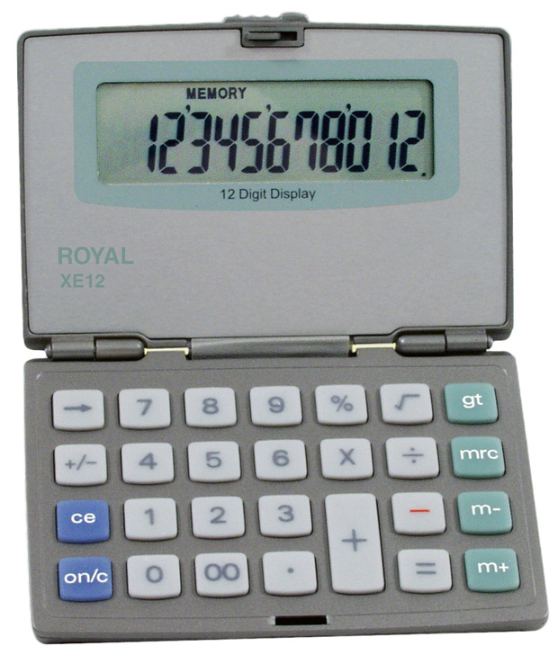 adler-royal-xe12-12-digit-folding-compact-calculator-calculators-online-office-supply-source